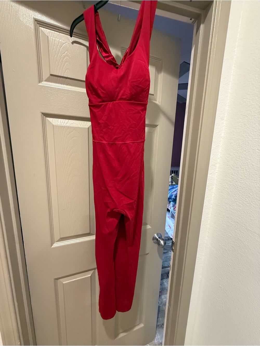 Victoria's Secret Red One-Piece Shapewear Jumpsuit
